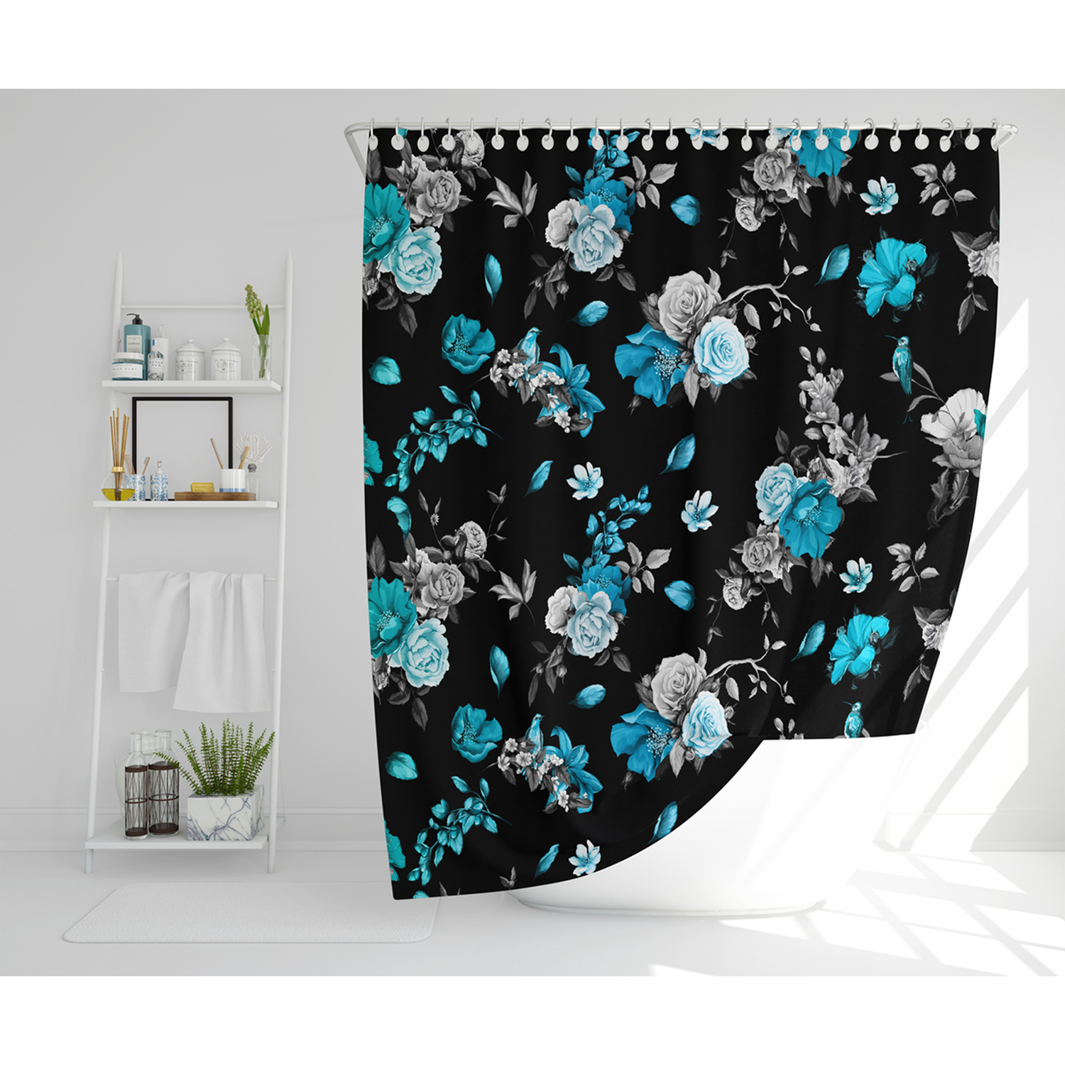 Blush Roses Shower Curtain NCU0LDH406