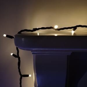 Premier 100 LED 8m Christmas Connectable Outdoor Static Lights in Warm White