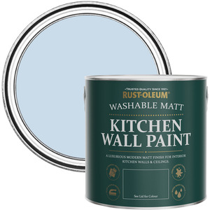 Rust-Oleum  Kitchen Wall Paint Matt  - Blue Sky 2.5L