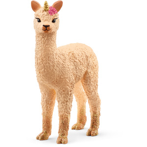 SCHLEICH Bayala Llama Unicorn Foal Toy Figure - 70761