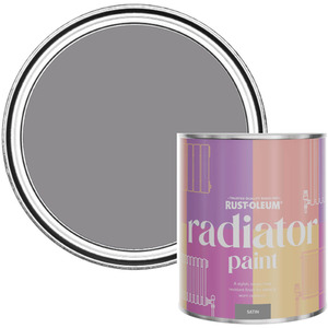 Rust-Oleum Radiator Paint in Satin Finish - Iris 750ml