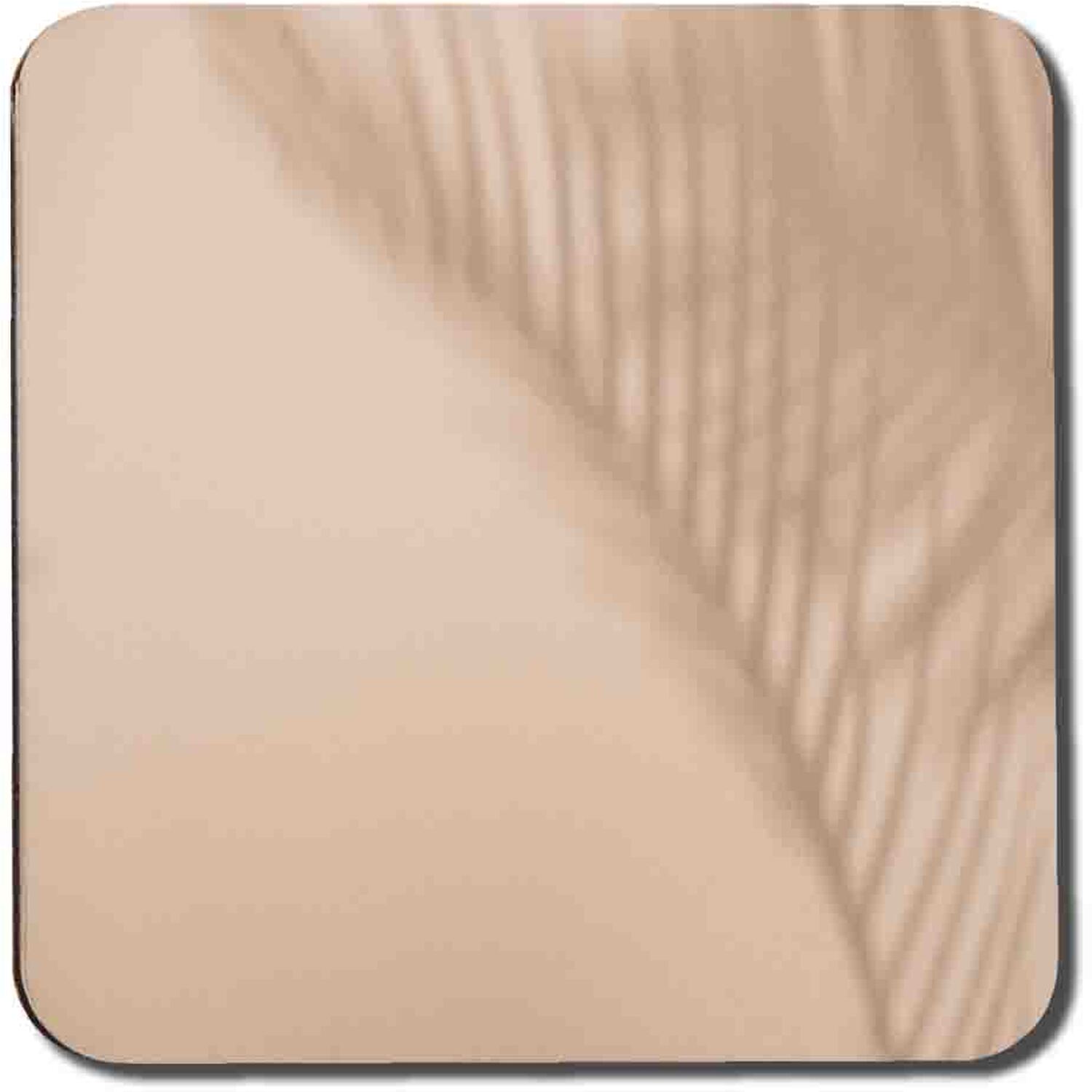 Image of Leaf Shadow Coaster Set - Brown
