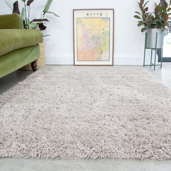Super Soft Shaggy Pile Living Area Rug