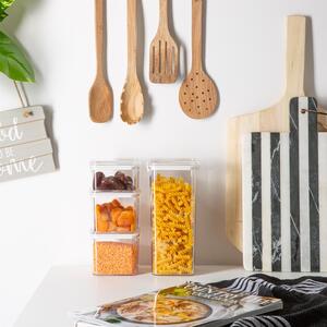 4pc Food Storage Containers Set - 3 Sizes