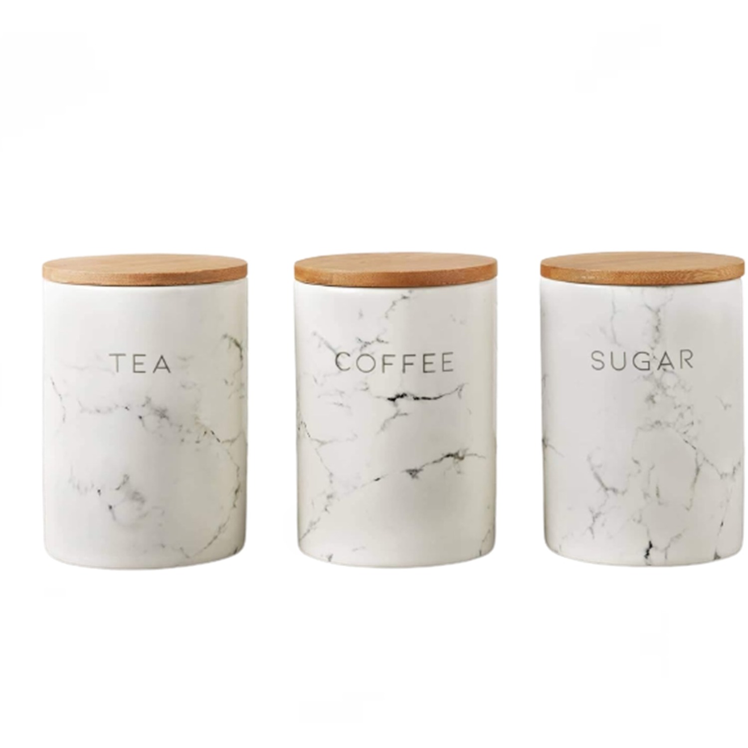 Image of Set of 3 Marble Effect Tea&hellip;