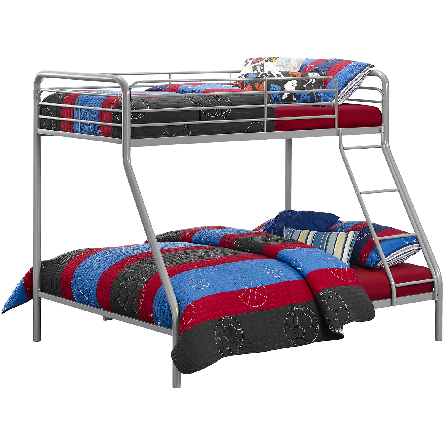 Bunk Bed In Metal - Silver