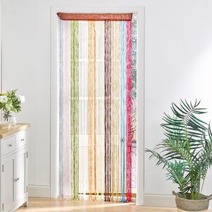 Multicolour String Door Curtain 90 x 200cm