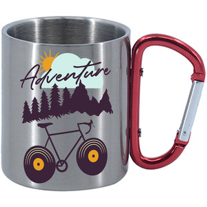 Adventure Carabiner Handle Mug