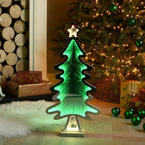 Christmas Tree Cool Infinity Light