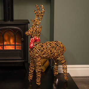 Battery Operated Light up Christmas Reindeer with 80 LEDs
