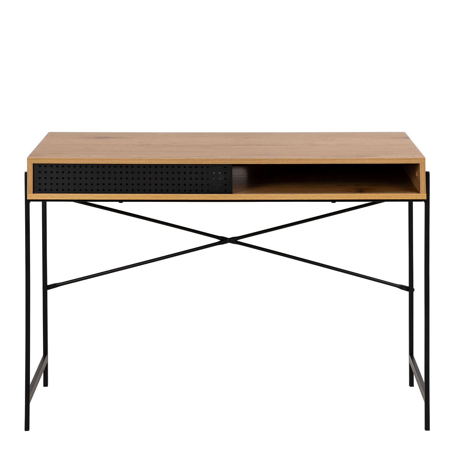 Angus Office Desk - Oak