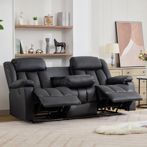 Sheridan 3 Seat Manual Recliner Sofa with Central Console