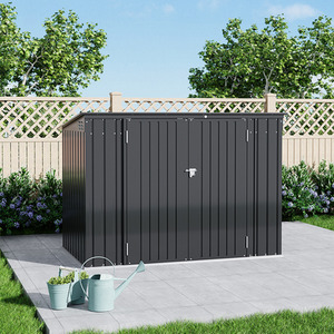 Lifeideas 6.6 x 3.5 FT Metal Garden Storage Shed with Hinged Lid