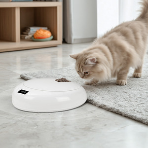 Battery-Powered Automatic 6-Compartment Pet Feeder