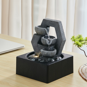 Cascading Bowls Tabletop Fountain