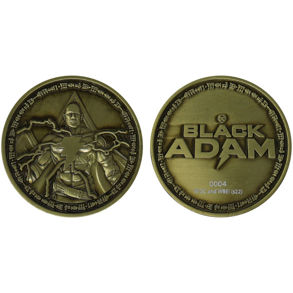 DC Black Adam Limited Edition Collectible Coin