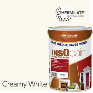Creamy White InsOpaint Exterior Masonry Paint Heat Reflecting and Weatherproof Paint shot 8407946