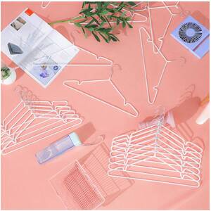 SONGMICS Non-Slip Metal Hangers, 20 Pack