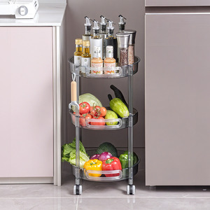 Lifeideas 3-Tier Plastic Storage Cart