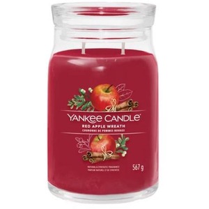 Yankee Candle Signature Red Apple Wreath Large Jar Red 567g