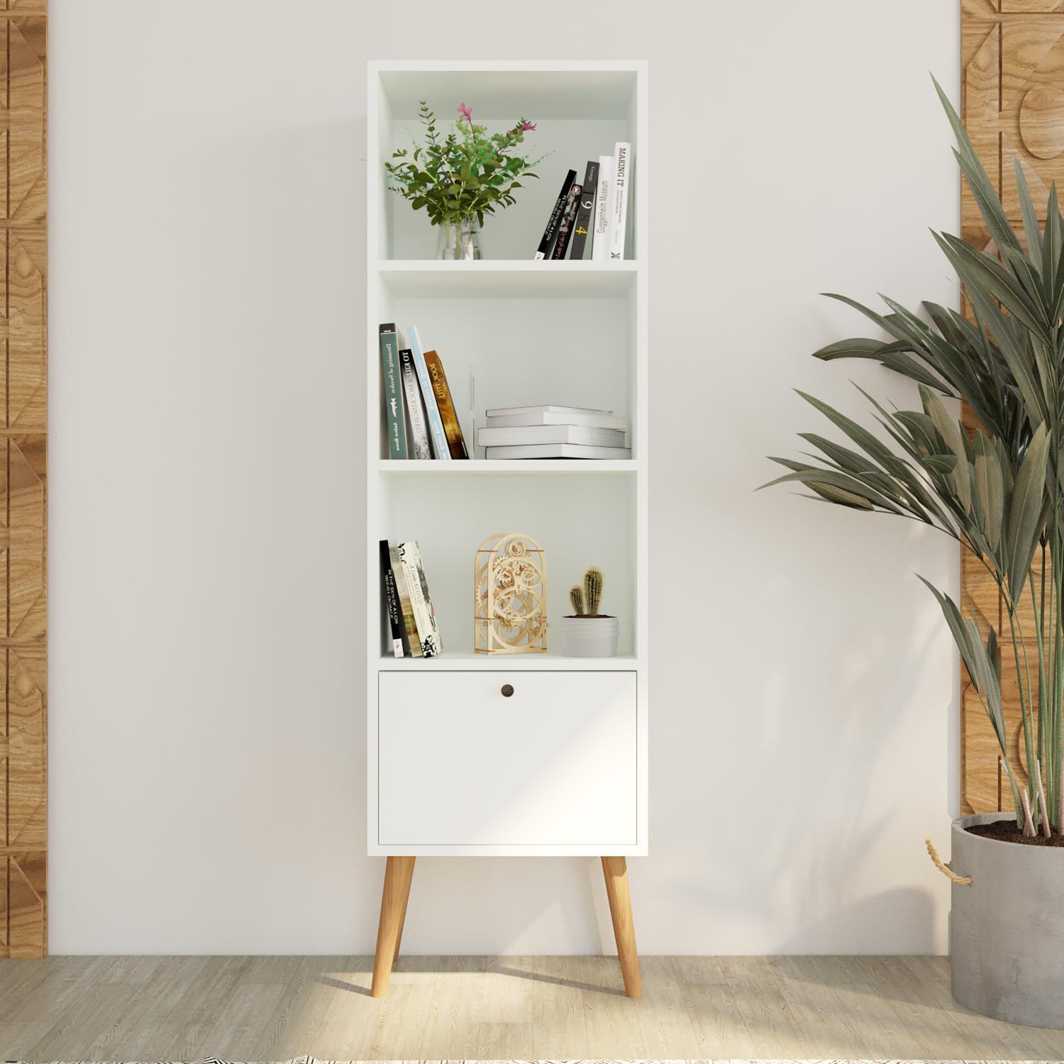 Janus Bookcase - White