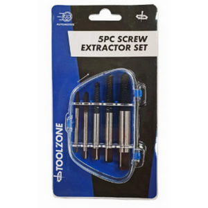 5-Piece Screw Extractor Set