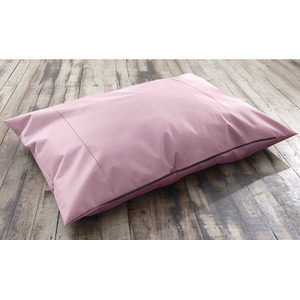 Plain Fabric Floor Cushion with Non-Slip Back