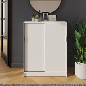 Leighton Sliding Door Shoe Cabinet