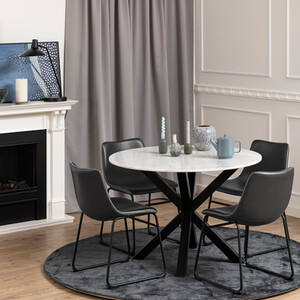 Heaven Dining Table and Oregon Dining Chair Set