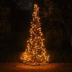 All surface 2.5m 720 Gold Led Tree - 10 Twinkle