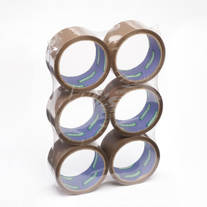 Packaging Tape Brown 6 Pack 48mm x 40m