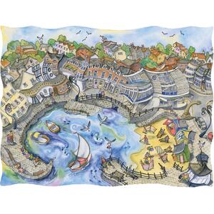Swanage Bay - Wendy Brown  500 Piece Jigsaw Puzzle