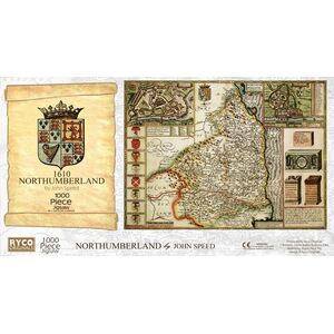Northumberland Historical Map 1000 Piece Jigsaw Puzzle (1610)