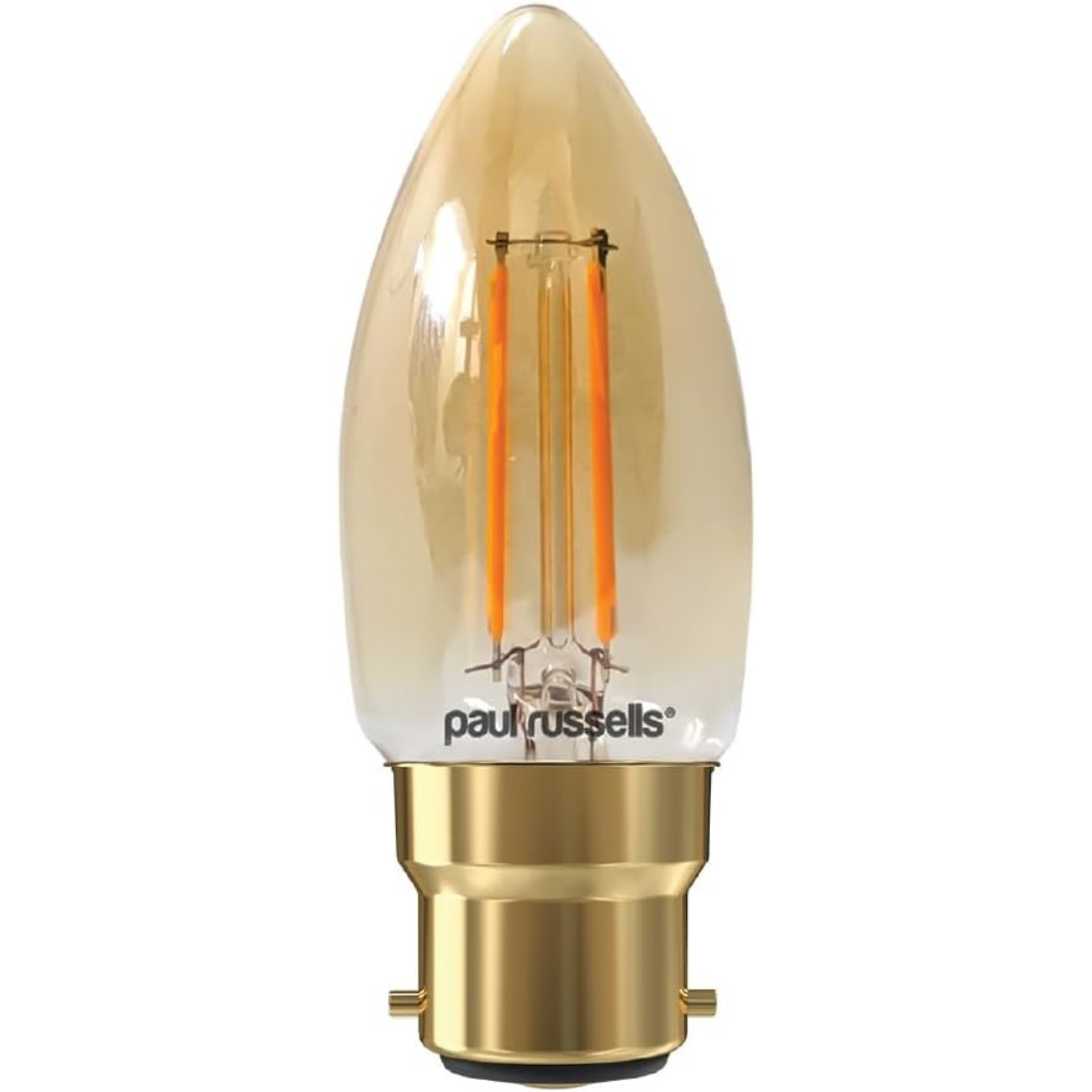 Image of 2.5W LED Filament, Candle, B22, 200lm,&hellip;
