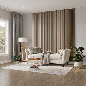 Acoustic 3D Wall Panelling 240cm X 60cm Oak