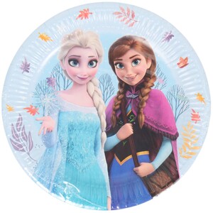 Pack of 8 Frozen Idyllic Paper Plates