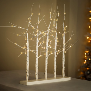 Christmas Large Birch Twig Tree Decoration