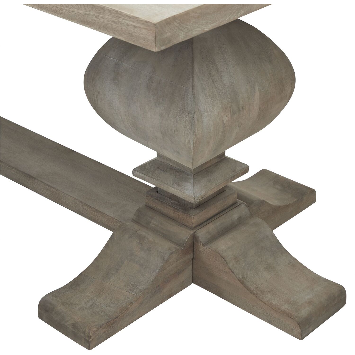 Elegant Large Dining Tablep - Brown
