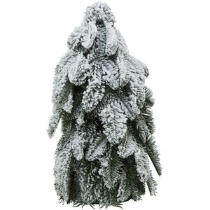 Snowy Fir Tree Holiday Decor