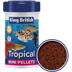 King British Tropical Fish Mini Pellets