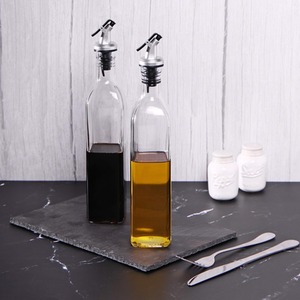 Oil and Vinegar Dispenser Bottles 500ml - Pack of 4