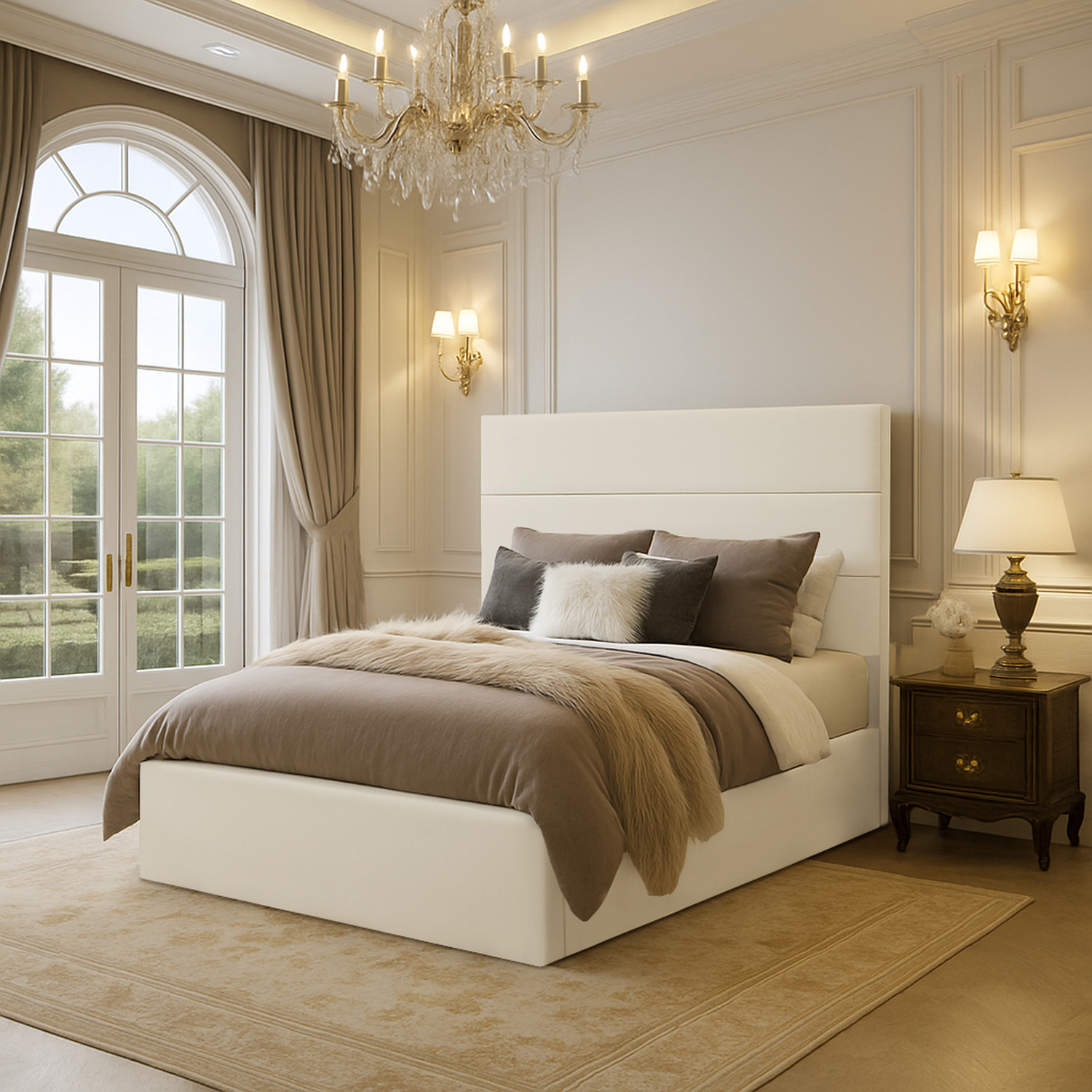 Olivia Bed Frame - Yellow Small Double