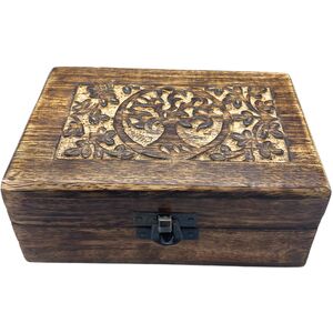 Medium Wooden Keepsake Box Tree of Life