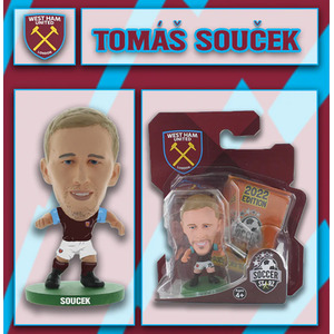 SoccerStarz West Ham Tomas Soucek - Home Kit Classic 5cm Figure
