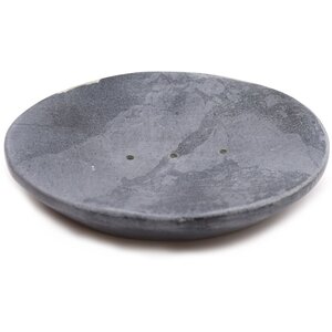 Elegant Soapstone Soap Dish Classic Oval Design