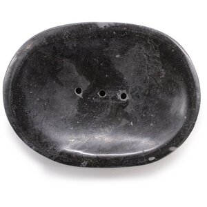 Elegant Marble Oval Soap Dish Stylish Bathroom Accessory