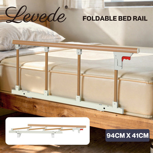 Levede Folding Bed Rail Safety Guard Assist for Elderly Adults