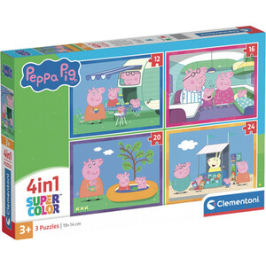 Peppa 4 in 1 Jigsaw Puzzle
