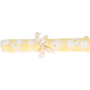 Gingham Daisy Table Runner