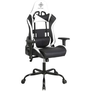 Deltaco Gaming DC210 Gaming Chair - White and Black